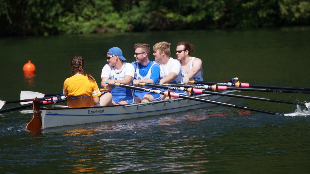 Ruderboot auf dem Biggesee